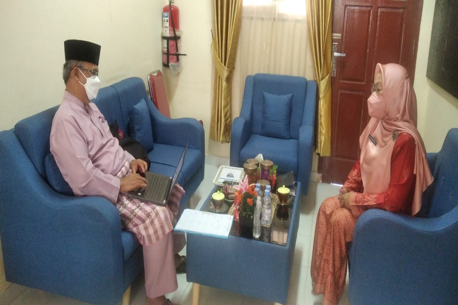 Monitoring dan Evaluasi Pelaksanaan PTM Terbatas Semester genap TP. 2021/2022