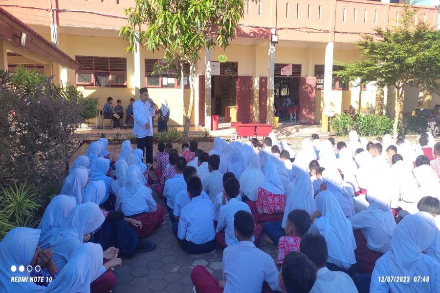 MPLS SMP Negeri 16 Tanjungpinang Diisi Ceramah Agama