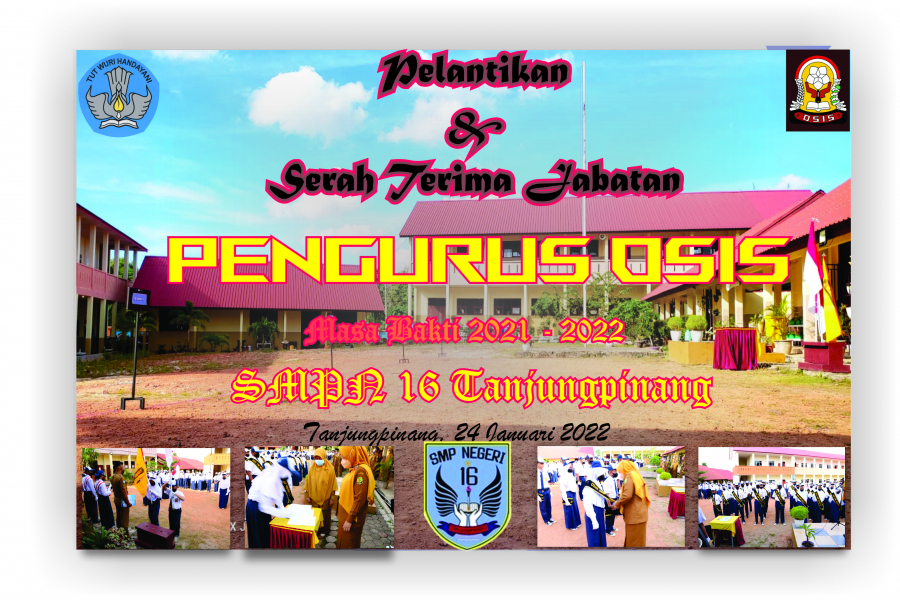 \"Penuh Khidmat\" Pelantikan Pengurus OSIS SMPN 16 Tanjungpinang