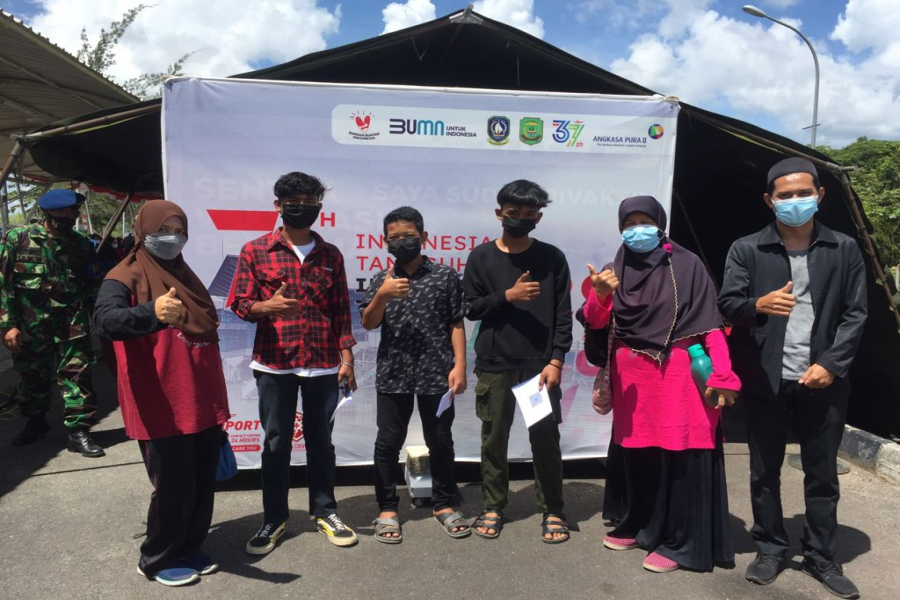 Vaksin covid-19 Bagi Peserta Didik SMPN 16 Tanjungpinang